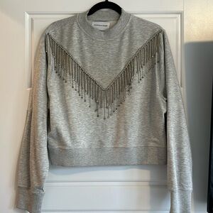 Kooples Rhinestone Sweatshirt